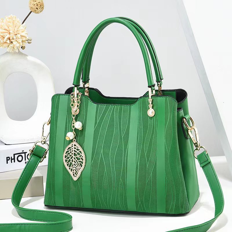 New simple and elegant cross-border versatile crossbody large bag, personalized women's bag, women's handbag, fashionable and trendy single-shoulder bag full figure