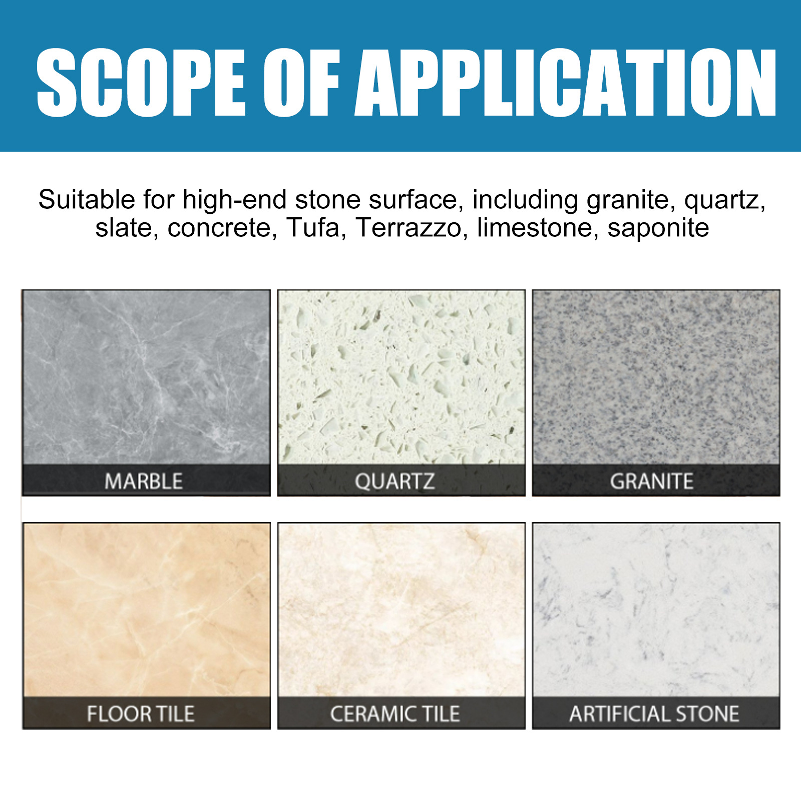Youdaoplaceholder0 stone crystal coating agent, kitchen tile countertop polishing, scratch maintenance, cleaning, stain brightener Specification drawing
