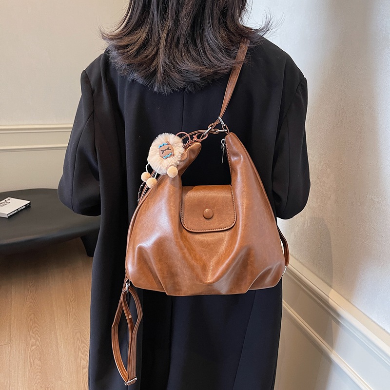 Tote Bag Women's 2025 New Model large-capacity commuter backpack, niche design single-shoulder bag, lightweight travel backpack details Picture