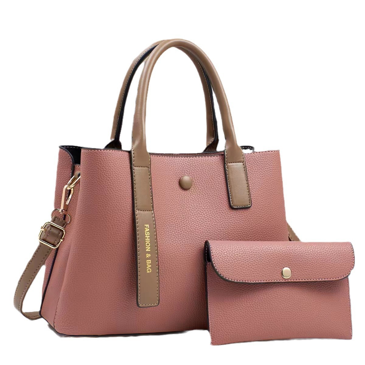 New high-end mother-and-child bag macaron multi-layer large-capacity fashionable handbag, cross-border versatile and fashionable single-shoulder bag Item Picture