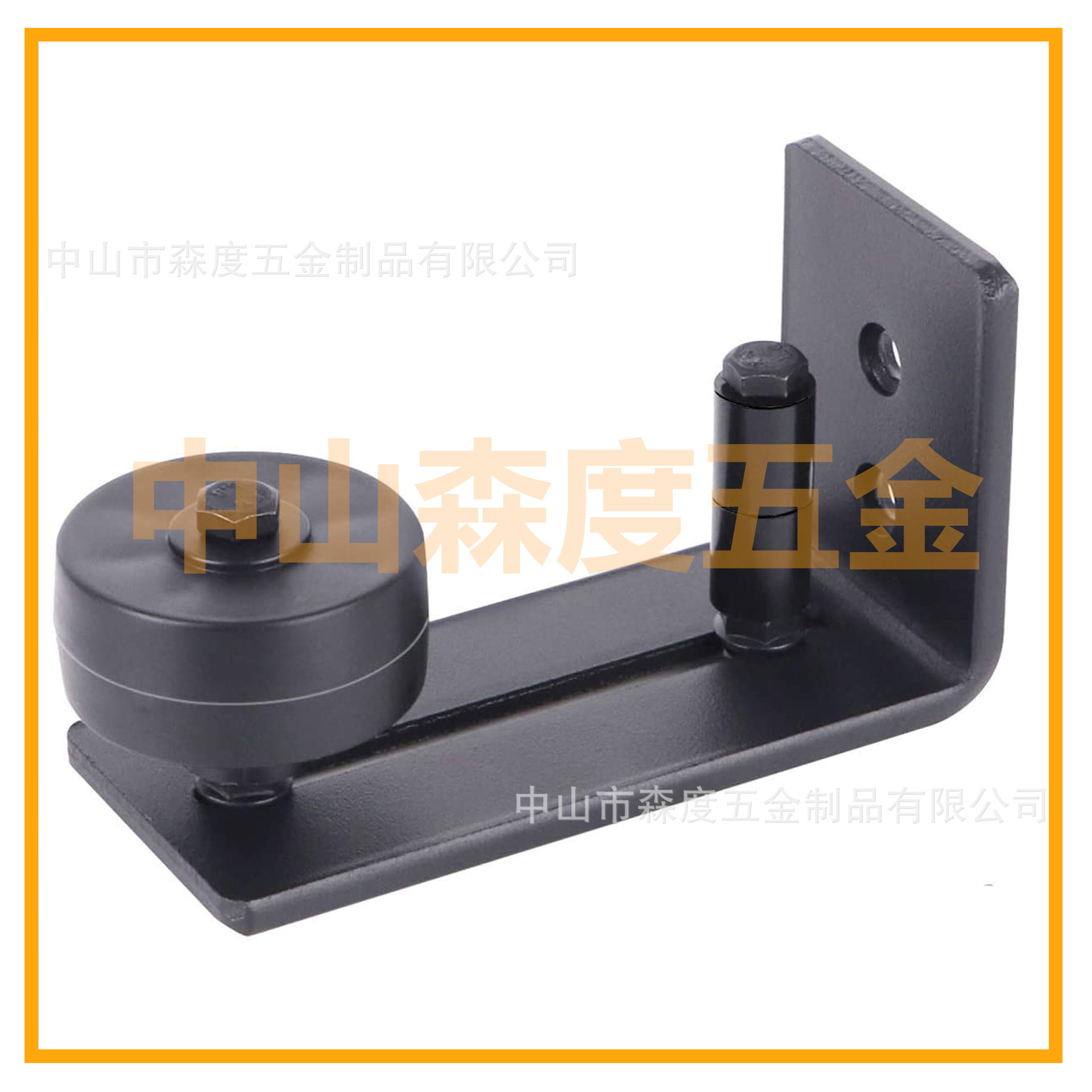 Barn door hanging rail anti-swing device eight-in-one, multiple installation methods guide sliding door barn door tight hole anti-swing device Item Picture