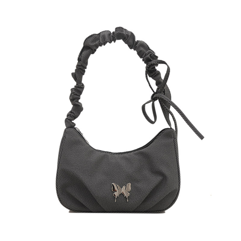 This year, the French niche design single-shoulder underarm bag is in vogue. The 2025 new stylish pleated versatile crossbody bag is popular among women Item Picture