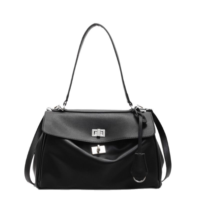 A light luxury style, a versatile handbag for women in 2025, a new fashionable soft leather single-shoulder underarm bag, a commuting crossbody platinum bag Item Picture