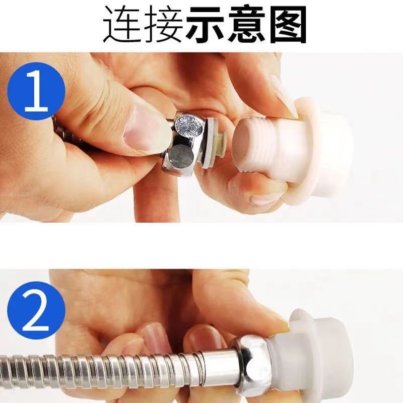 Faucet high-efficiency filter foaming machine washing machine snap-fit extension pipe faucet special adapter Specification drawing