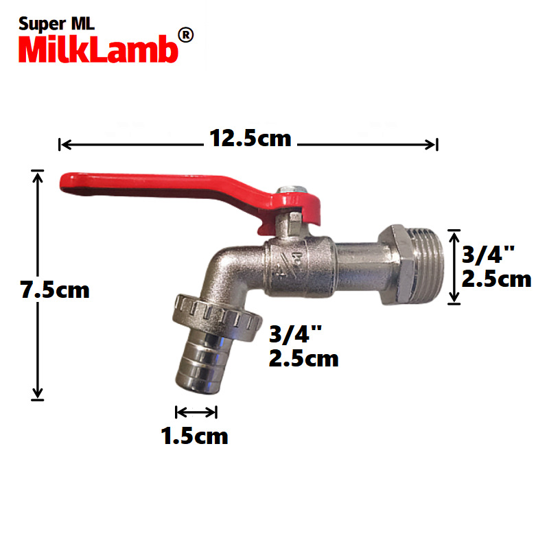 Cross-border exclusive 3/4x3/4 garden zinc alloy faucets, single-outlet zinc alloy faucets Application Scenario