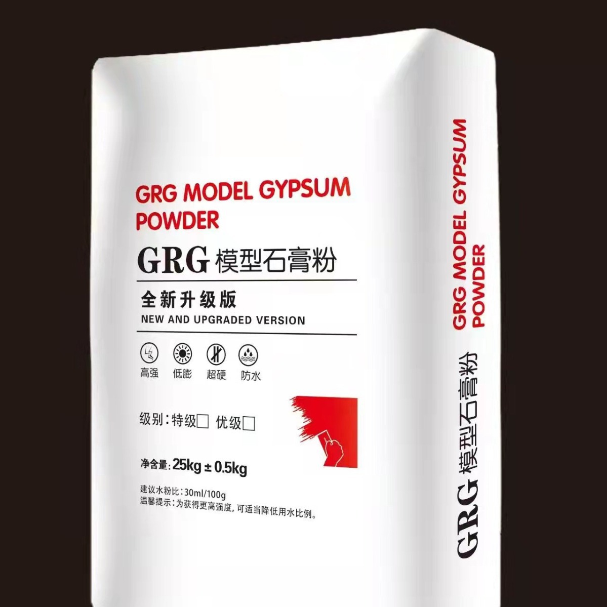 Hongtai Large Bag High cost-performance GRG high-strength gypsum powder full figure