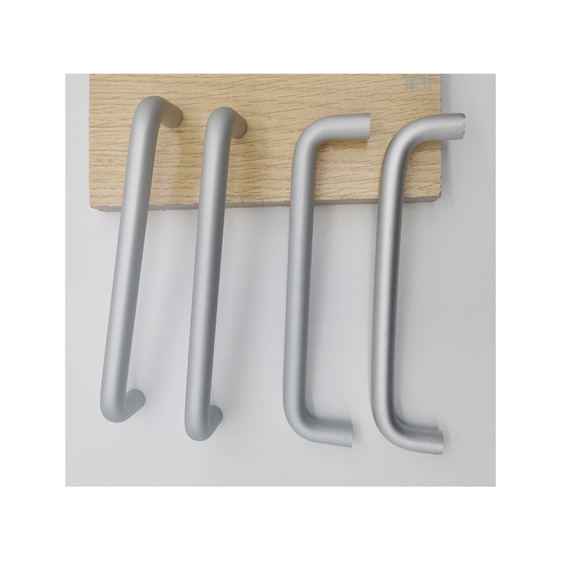 Factory direct supply of single-hole aluminum alloy handles, oxidized color hardware handles, wardrobe doors, drawers, furniture door handles Item Picture