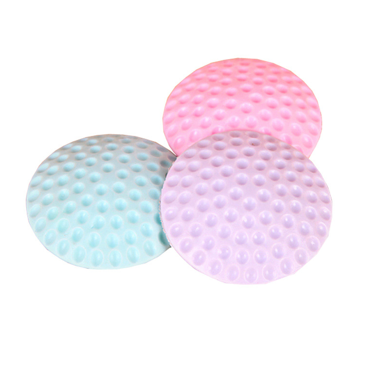 Silicone door rear wall anti-collision pad, safety door top self-adhesive door handle, silent anti-collision silicone particle door lock anti-collision pad Item Picture