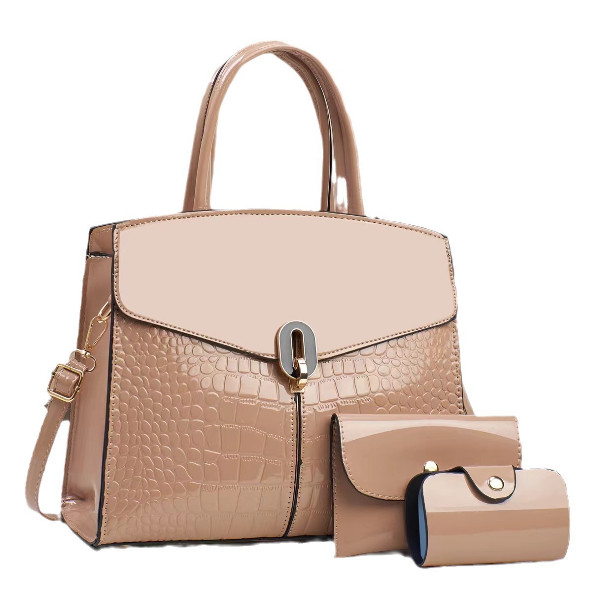 In 2024, a best-selling large single-shoulder crossbody bag for foreign trade, a versatile hand-carry bag, is a new fashion item for women Item Picture