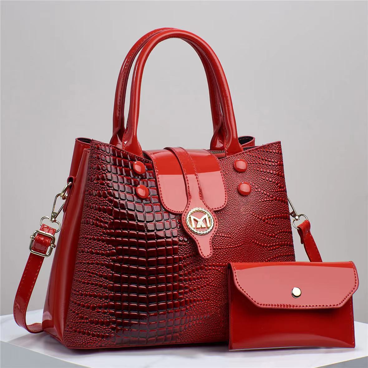 Single-shoulder manufacturer's fashionable handbag for export, elegant ladies' crossbody bag 2023 new style, versatile mom's bag for summer Specification drawing