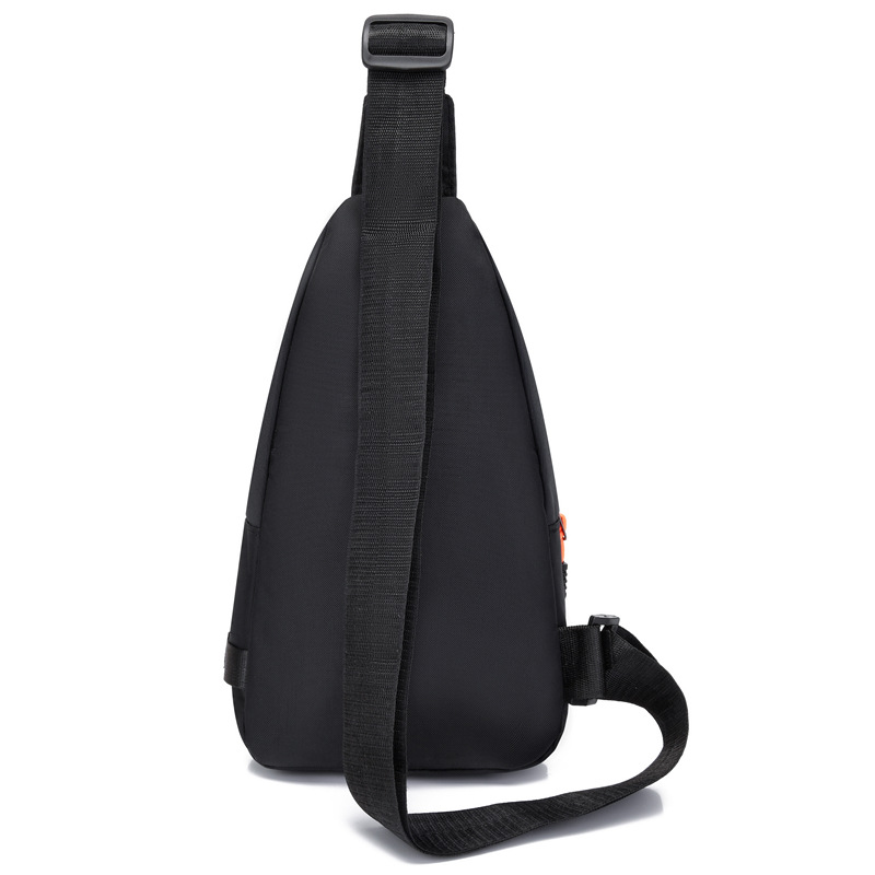 Street fashion men's and women's fashionable single-shoulder bag, casual and versatile crossbody bag, cycling sports water-resistant chest bag Item Picture