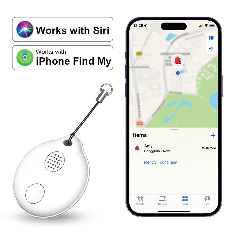 2024 Cross-border Air-Tag Affordable Key Bag, Pet and Elderly Wireless Global Tracking and Positioning Tracker full figure