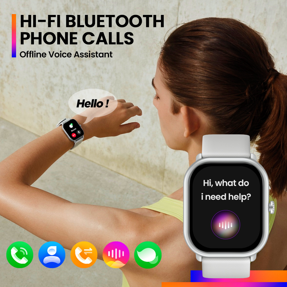 Zeblaze GTS 3 Pro Bluetooth Call AMOLED screen Health and Fitness Tracking Smartwatch Application Scenario