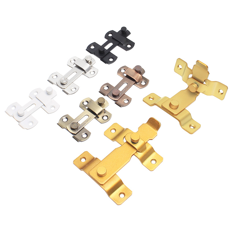 Thickened stainless steel red antique copper door latch, door bolt, pet cage lock, latch, safety bolt, sliding door latch, door lock Item Picture