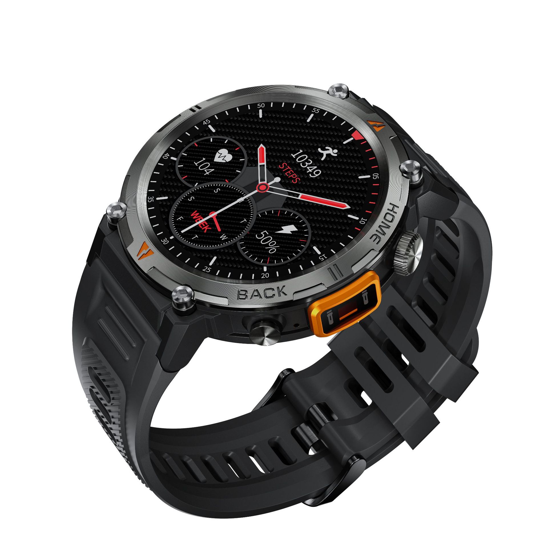 KE3 Cross-border LED flashlight 1.45 screen Bluetooth Smartwatch Heart rate Blood Oxygen Sleep Exercise 3atm Item Picture