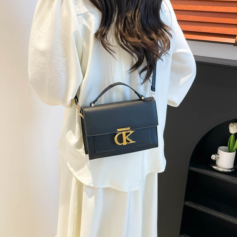 Bags Cross-border trendy bags, simple and elegant single-shoulder handbags for women, niche designs, versatile small square bags, crossbody bags Specification drawing
