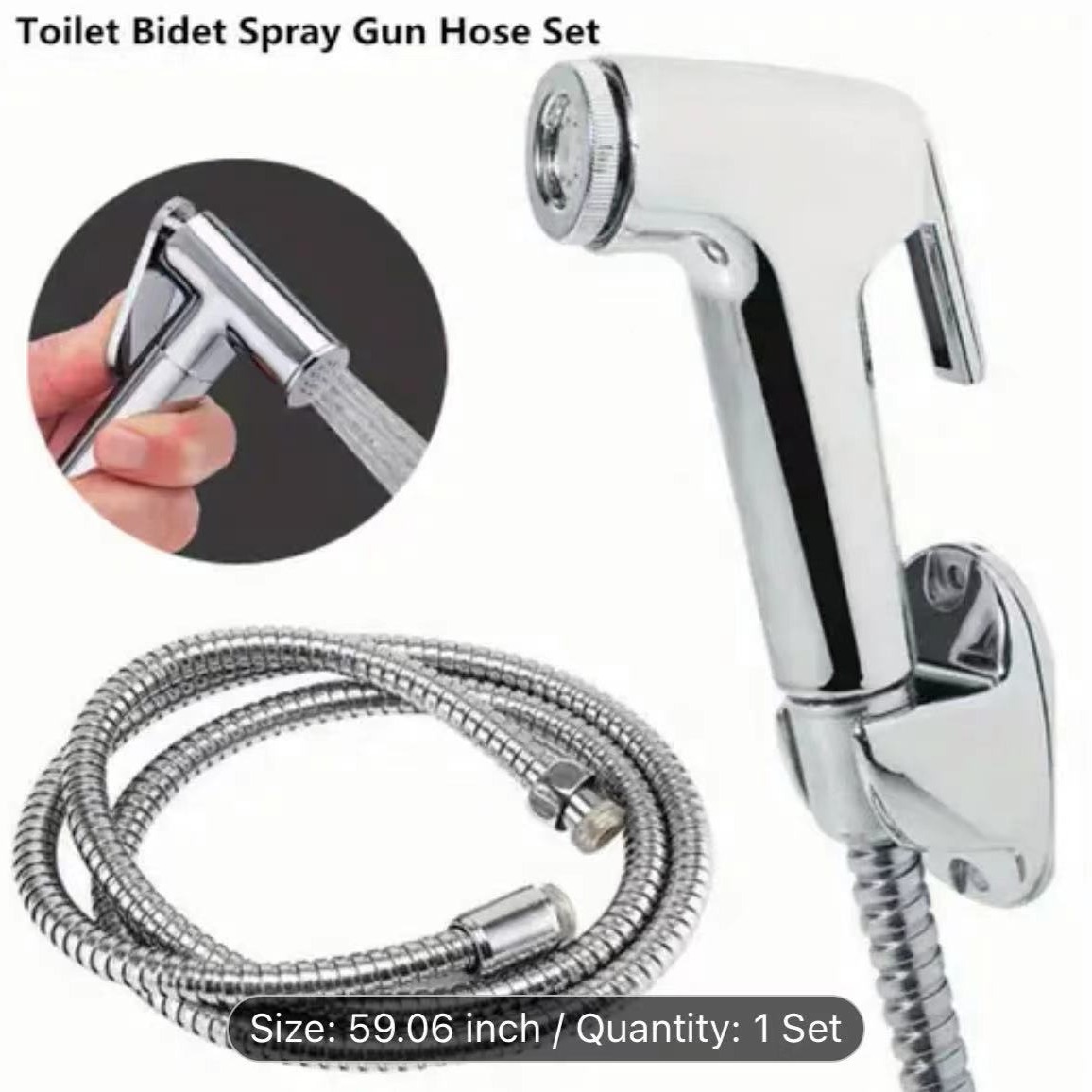 Women's washers, body purifiers, washers, small spray guns, shower heads, pet baths, toilet flushes, floor scrubbers, pressurized spray heads full figure