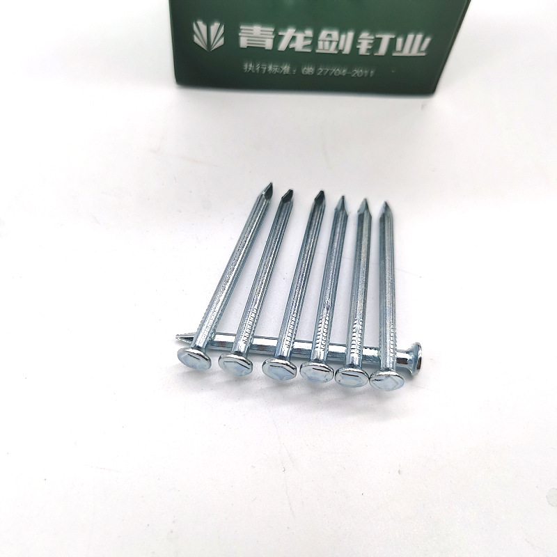 Factory-price wholesale of Qinglongjian steel nails, cement nails, high-strength 55# steel special steel nails, concrete cement steel nails Application Scenario