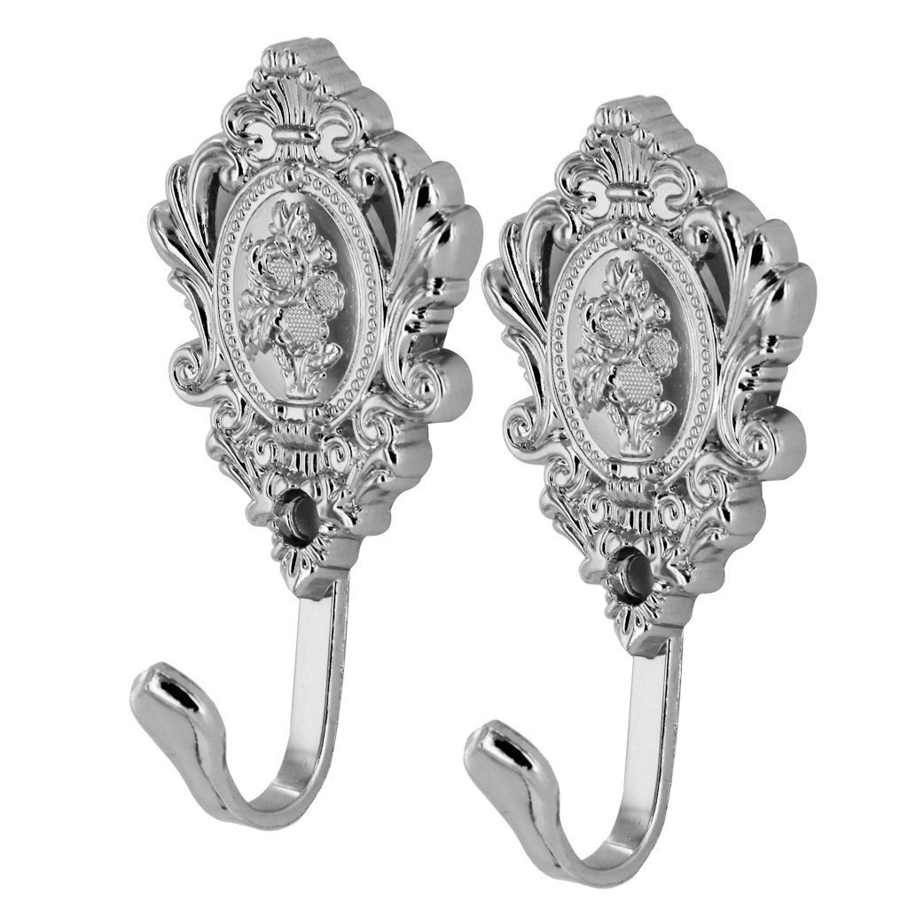 The manufacturer's cross-border AliExpress new product, curtain classical wall hook, zinc alloy antique wall hook, hook A12 Application Scenario