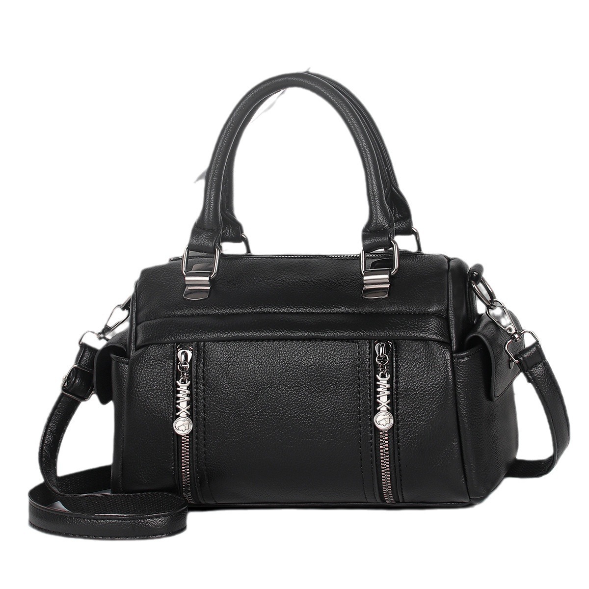 Soft leather, versatile, portable, fashionable new women's 2024 single-shoulder crossbody bag, a best-selling large bag for foreign trade Item Picture