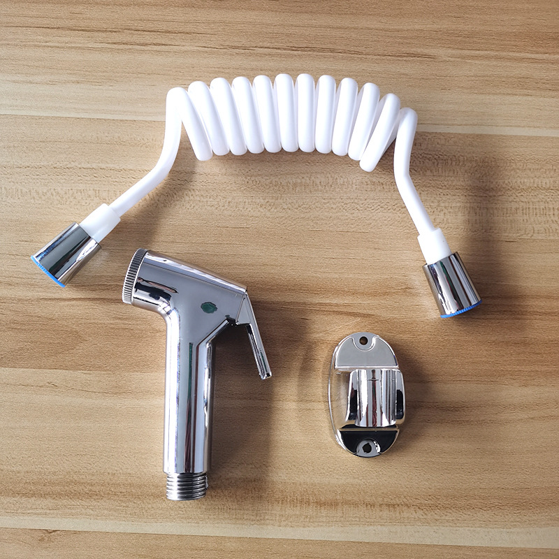 Women's washbasin spray gun set, bathroom pressurized floor flushing toilet companion, toilet accessories, best-selling products for Vietnamese export Application Scenario