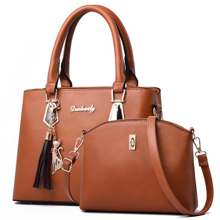 Cross-border best-selling mother and child bags, women's bags 2024 new style fashionable handbags, versatile women's single-shoulder crossbody large bags wholesale details Picture
