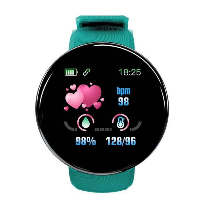 D18 Round screen smart bracelet, color screen bracelet, exercise step counting, sleep monitoring, heart rate monitoring, factory wholesale Application Scenario