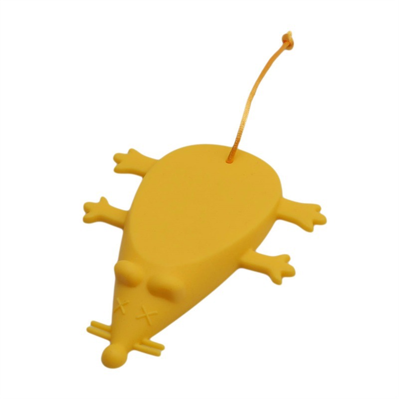 Cross-border best-selling mouse-shaped silicone door stops, creative door stoppers, cute silicone door stops, cartoon door stops in stock full figure