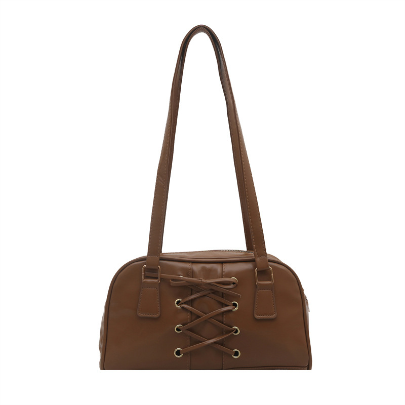 This year's popular women's large-capacity 2025 summer new casual retro single-shoulder armpit commuting pillow bag Item Picture