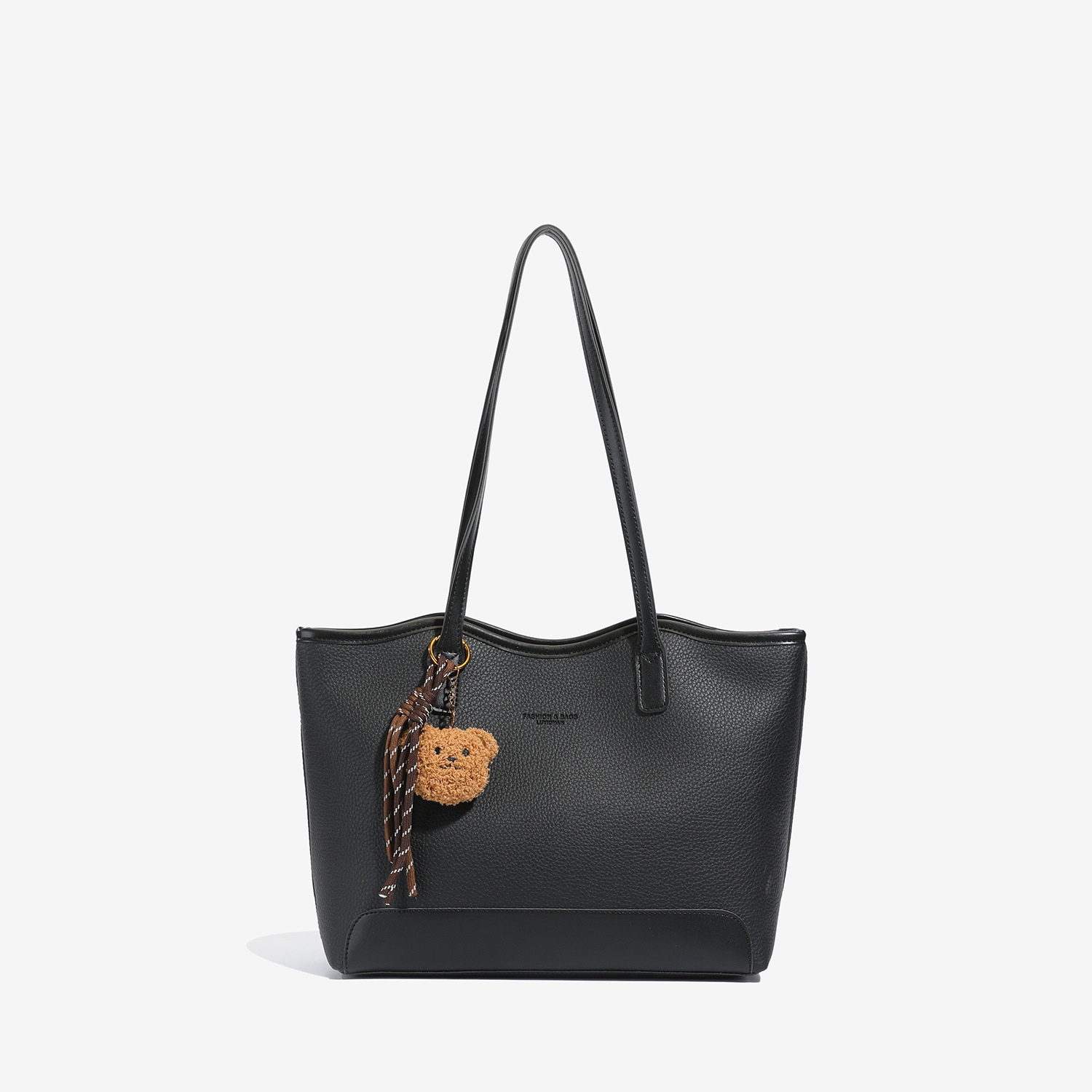 Simple and trendy bucket bag 2025 Women's new style bag, fashionable and versatile, large-capacity tote single-shoulder bag for commuting Item Picture