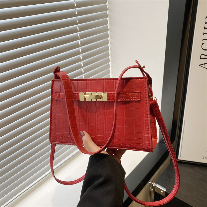 A niche high-end underarm bag, fashionable, retro and elegant, urban commuter women's bag, high-end feel, hand-held shoulder crossbody bag full figure