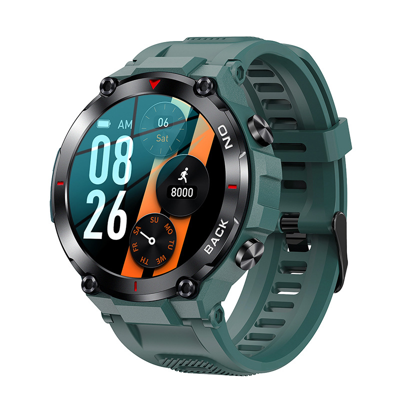 Cross-border new K37 GPS dual-star positioning smartwatch for women's menstrual cycle reminder true blood oxygen sports watch Specification drawing