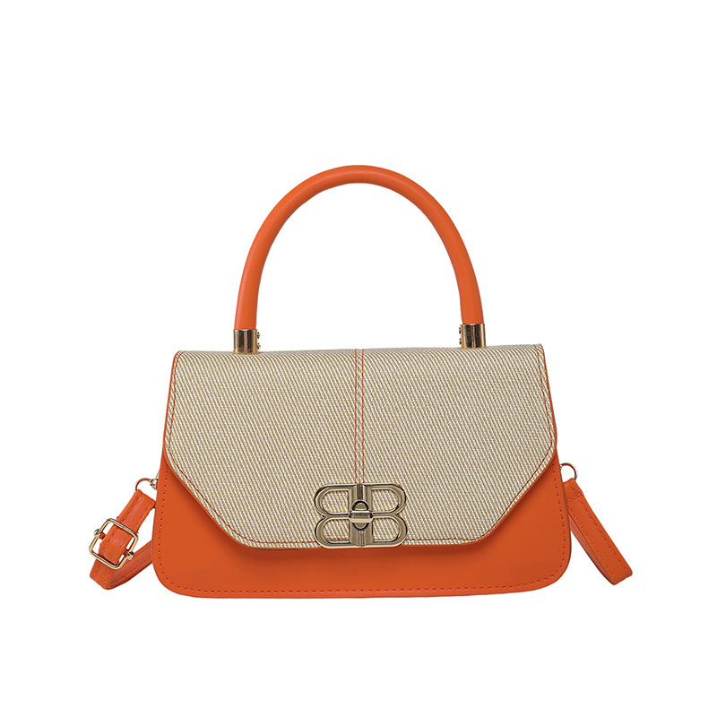 Retro-style small square underarm bag for women, simple 2025 summer new, elegant and niche design, single-shoulder crossbody bag Item Picture