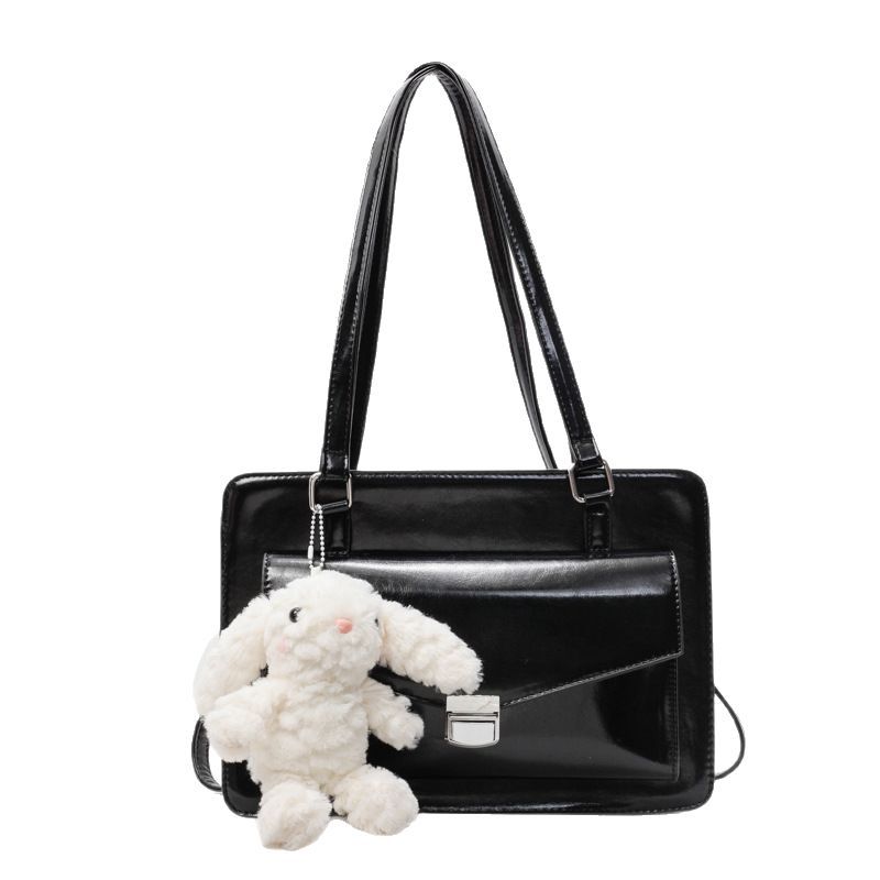 High-end quality, fashionable solid color underarm bag for women, 2025 new large-capacity backpack, stylish and versatile single-shoulder bag Item Picture