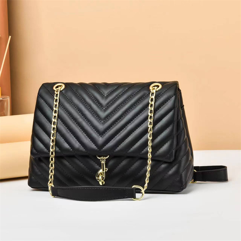 Summer Bag Women 2023 New Fashion chain shoulder bag, high-end and stylish embroidered thread crossbody bag, versatile and ins full figure