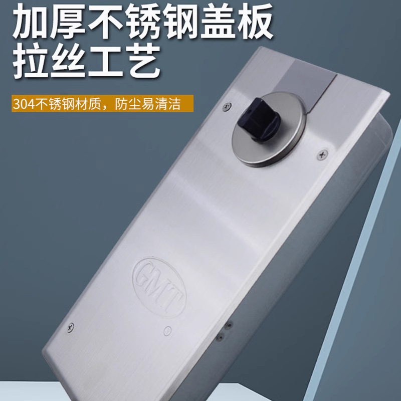 Genuine GMT upgraded N-818 floor spring, suitable for glass doors, wooden doors and aluminum alloy doors, is a universal floor spring for positioning details Picture