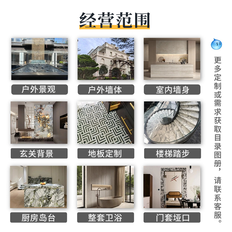 Natural travertine, Roman travertine, yellow travertine, marble, stone slab processing, wall engineering, home decoration, villa living room Application Scenario