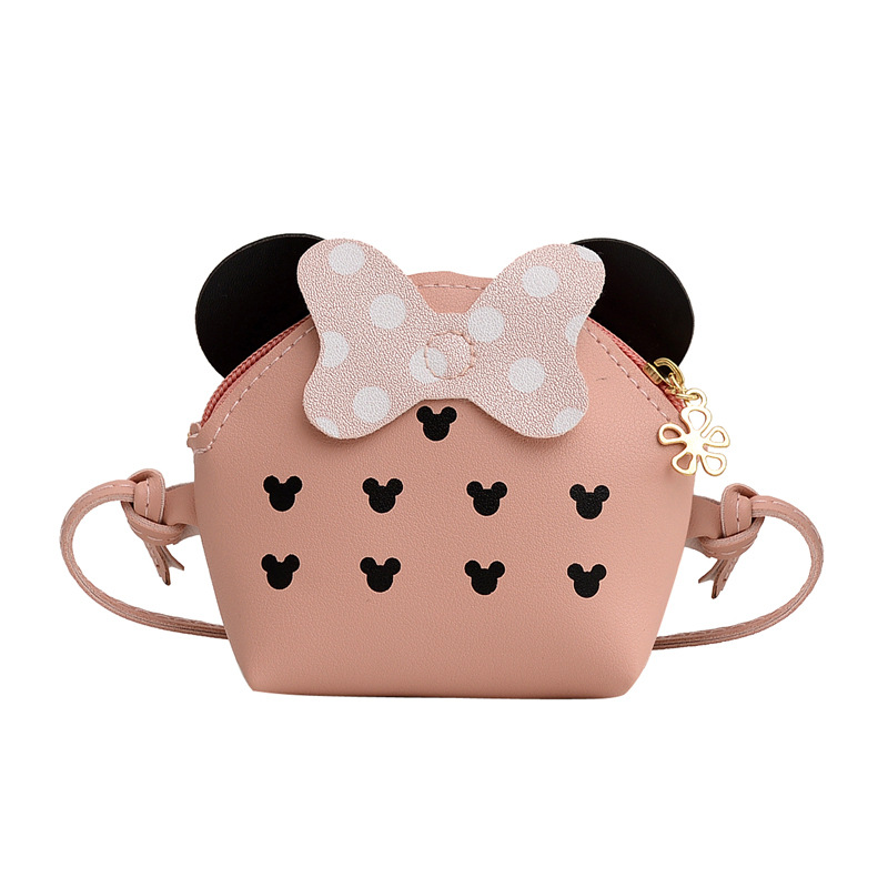 2021 Autumn/Winter new Korean-style fashionable children's bags, crossbody single-shoulder bags, cute cartoon bags for girls and princesses, mini bags Item Picture