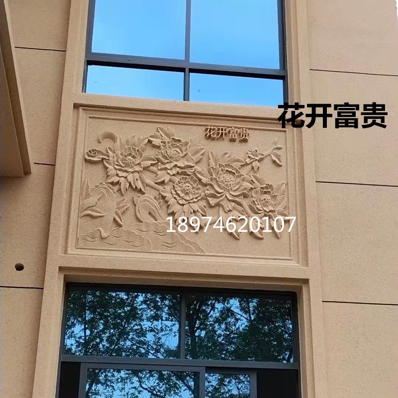 j8 exterior wall window patterned eps decorative rectangular European-style villa patterned component foam patterned board triangular foam relief g3 Specification drawing