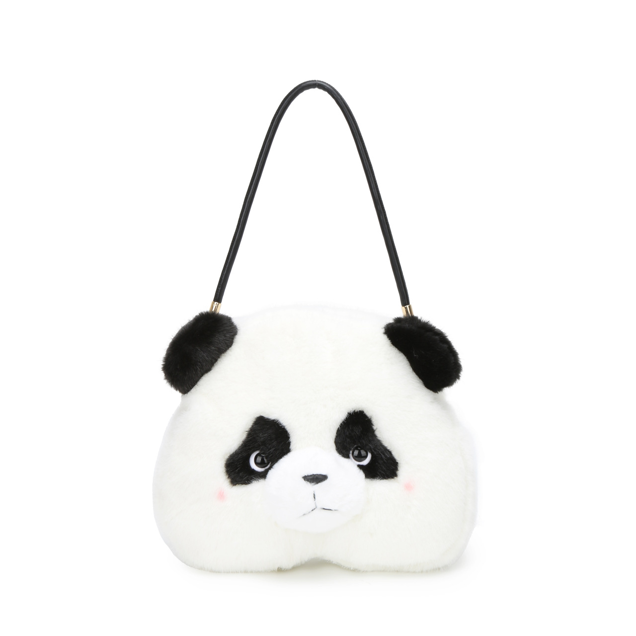 Cartoon giant panda bag 2024 New style plush toy bag, single-shoulder large-capacity tote bag, school commuting backpack Item Picture