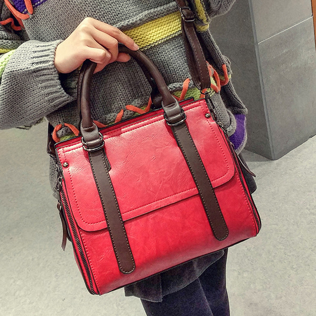 2022 new style of large bags, single-shoulder bag, Korean version, large capacity crossbody bag, handbag, women's large bag, fashionable women's bag full figure