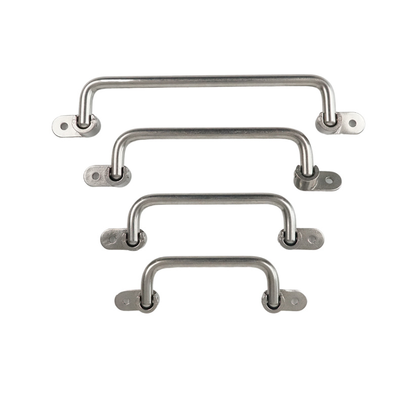 304 stainless steel handle with chrome plating, rotatable handle manufacturer, distribution box, electrical cabinet, machine cabinet, industrial folding handle Item Picture