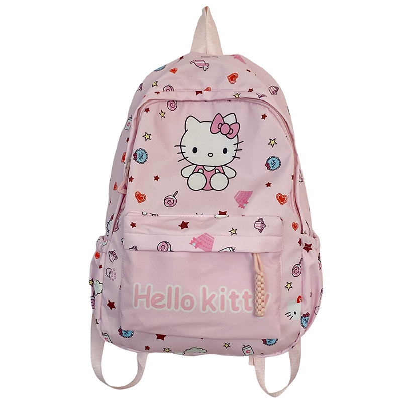 Sanrio's new trendy student schoolbag for 2024, a fashionable and casual backpack for junior high school students Item Picture