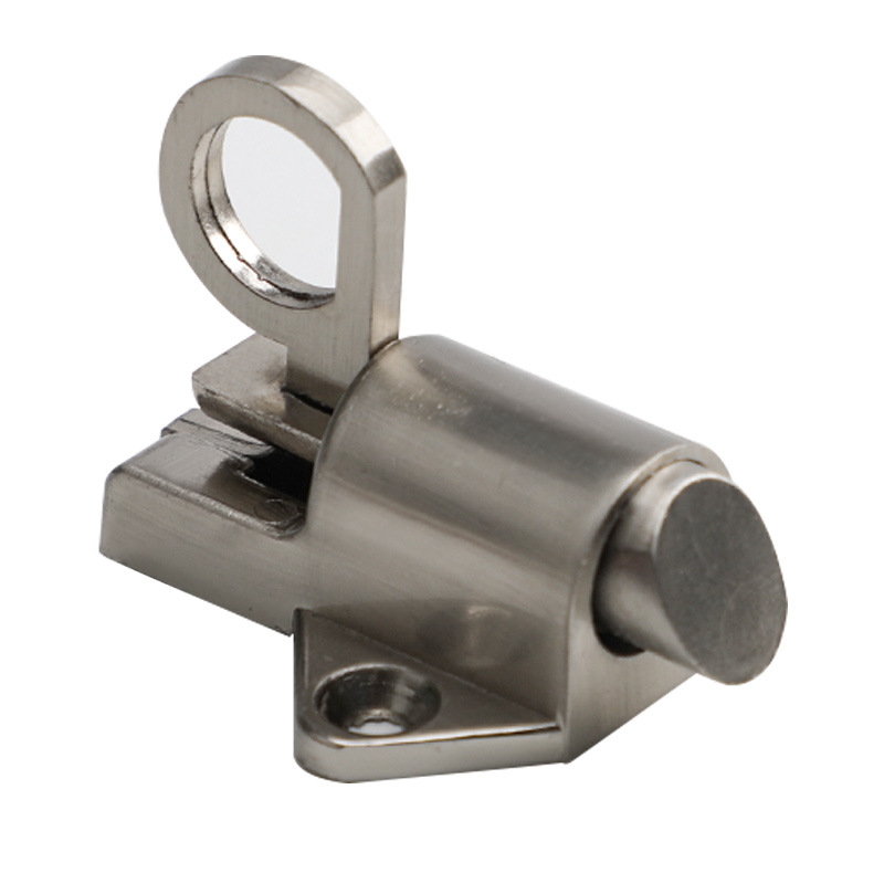 Modern and simple stainless steel color door and window accessories, airplane buckles, window springs, automatic latch locks Item Picture