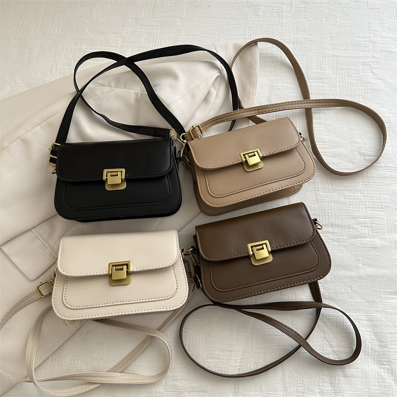 The 2024 stylish and simple crossbody bag for elegant ladies, a retro and stylish single-shoulder small square bag for cross-border use Application Scenario