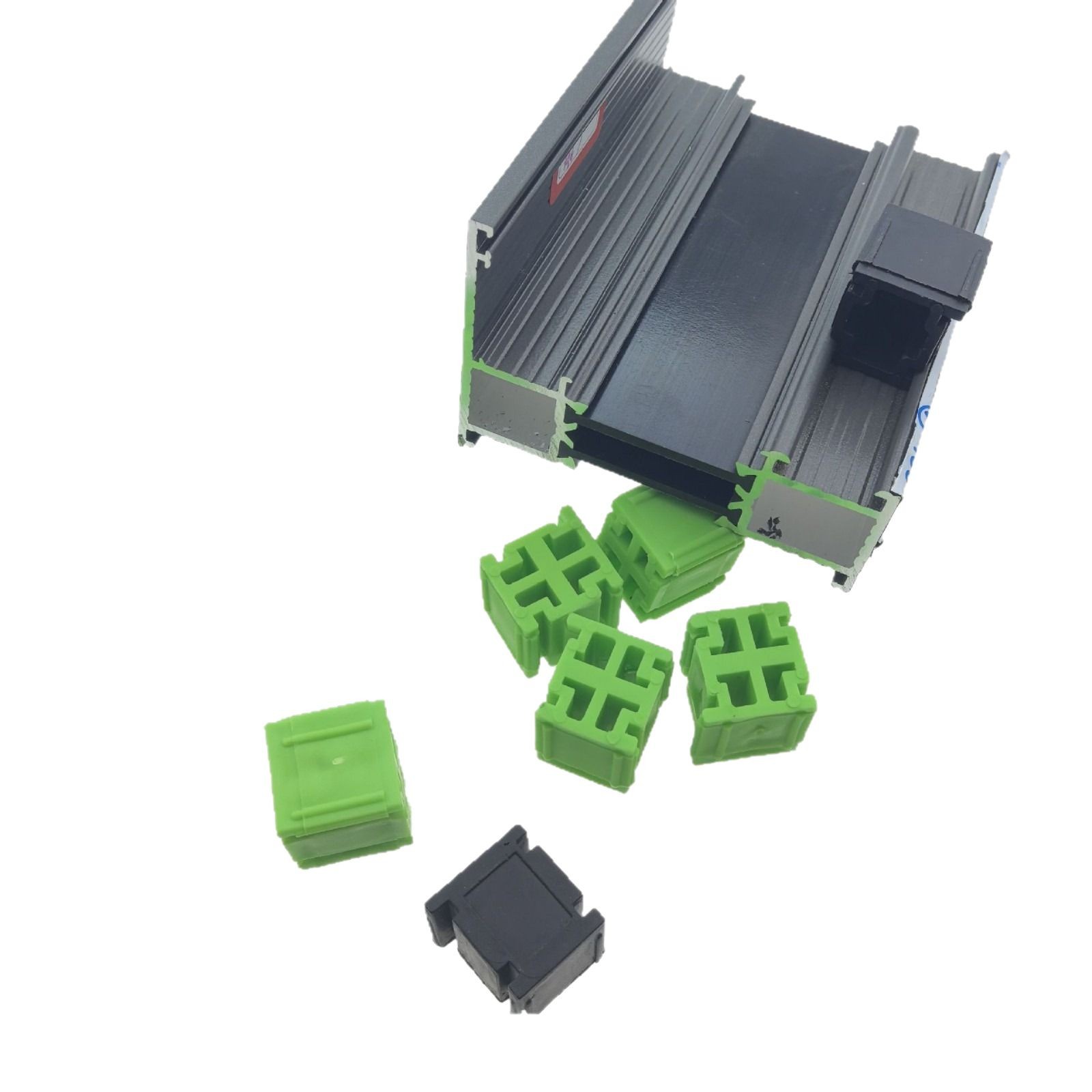 Window and door accessory snap connection piece system window sample Angle display snap broken bridge window sample Angle snap piece sample Angle snap Item Picture