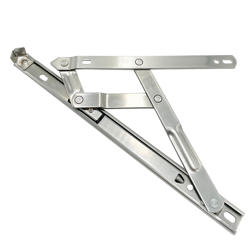 The manufacturer directly supplies 19 round groove sliding window supports, which are popular for export. The 12-inch 201 style wind supports for foreign trade are complete Specification drawing