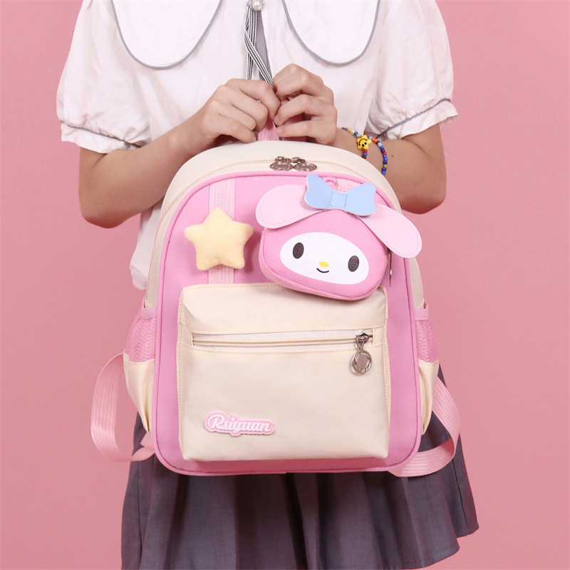 Kindergarten schoolbag for boys, small schoolbag for girls, 3-5 years old, cute cartoon baby backpack, lightweight full figure