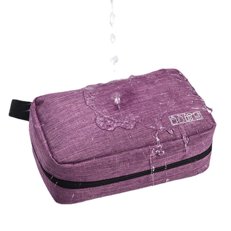 Multi-functional cationic letter toiletry bag, travel hanging toiletry bag, cosmetics storage bag, cosmetics bag wholesale Item Picture