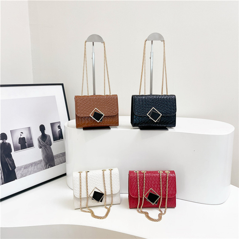 Cross-border Women's embossed small square bag 2025 Spring Korean Edition New square single-shoulder crossbody small square bag Application Scenario